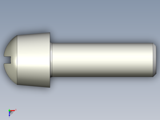 Cross_recessed_head-M8-25-25-11-13-9.1.stp螺钉-俯视缩略图