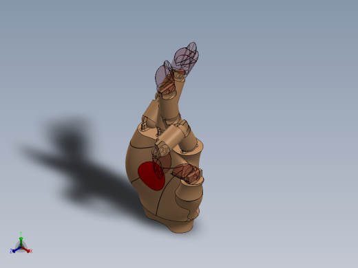 仿生机械手 (6)正等轴测缩略图