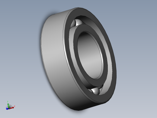 深沟球轴承 6004主视缩略图