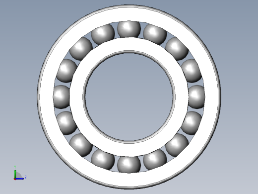 深沟球轴承 6004后视缩略图