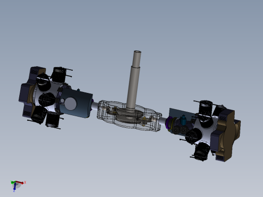 同轴直升机传输总成---格式为：SW