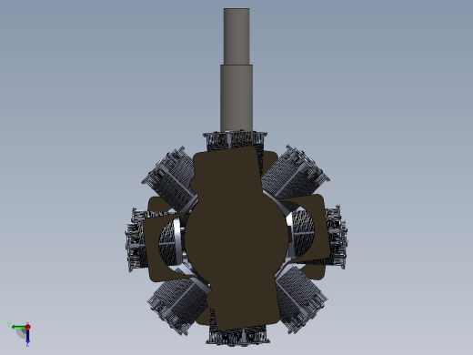同轴直升机传输总成---格式为：SW右视缩略图