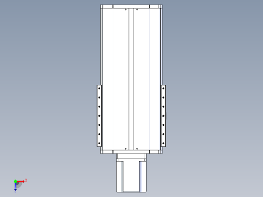 东锦丝杆传动-直线滑台模组DH270-C-L10-S250-BC-T1000W-C3俯视缩略图