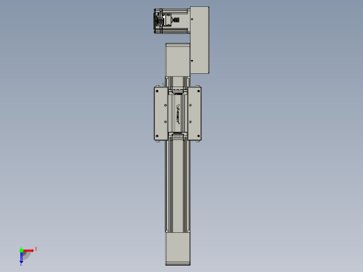 威洛博直线电机模组EB6-L70-S200-BR-P40-MS3俯视缩略图