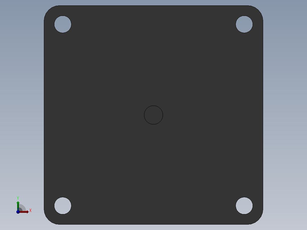 3GN10K减速器前视图