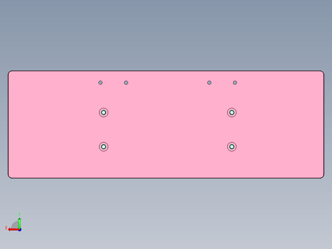 笔记本电脑脚垫测量角度检具模型后视图