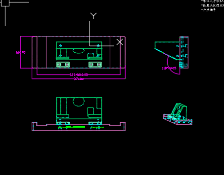笔记本电脑脚垫测量角度检具模型缩略图