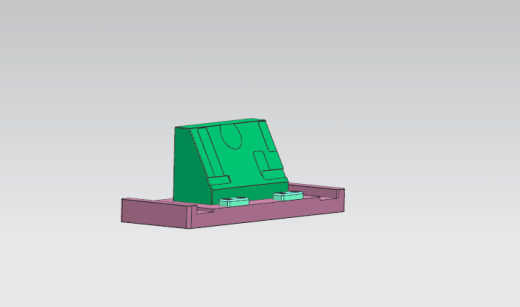 笔记本电脑脚垫测量角度检具模型缩略图
