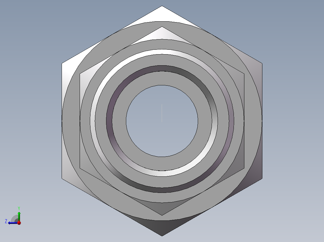 直通变径接头、2D-36-42右视图