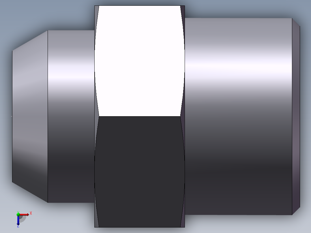 焊接直接头、1DW-24-16俯视图