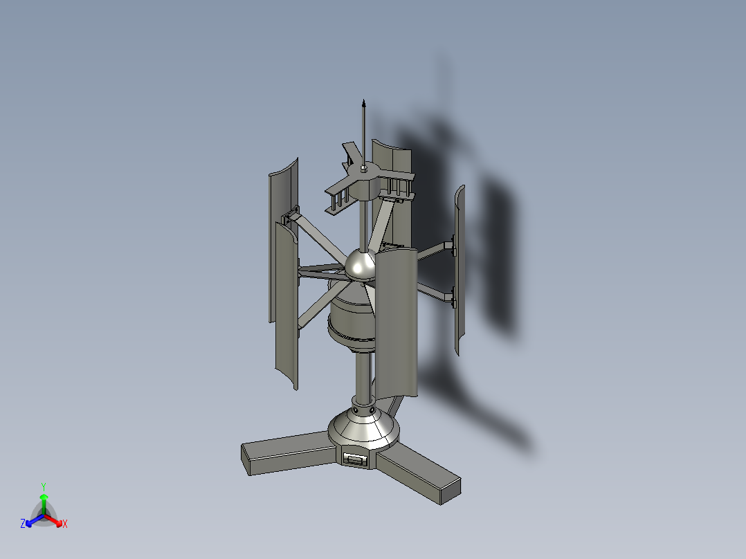 垂直式风力发电机 286649