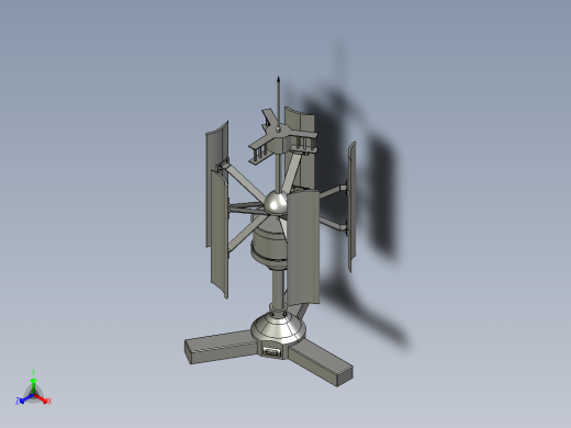 垂直式风力发电机 286649