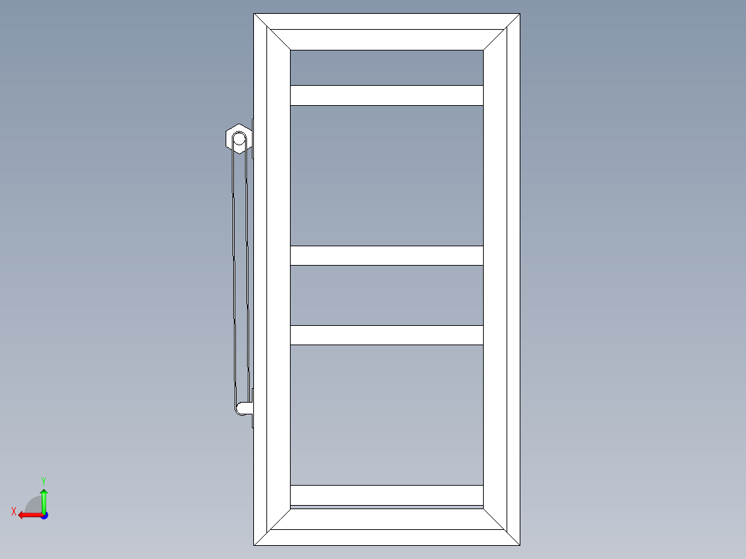 B2004392-自动窗户雨感自动窗户后视图
