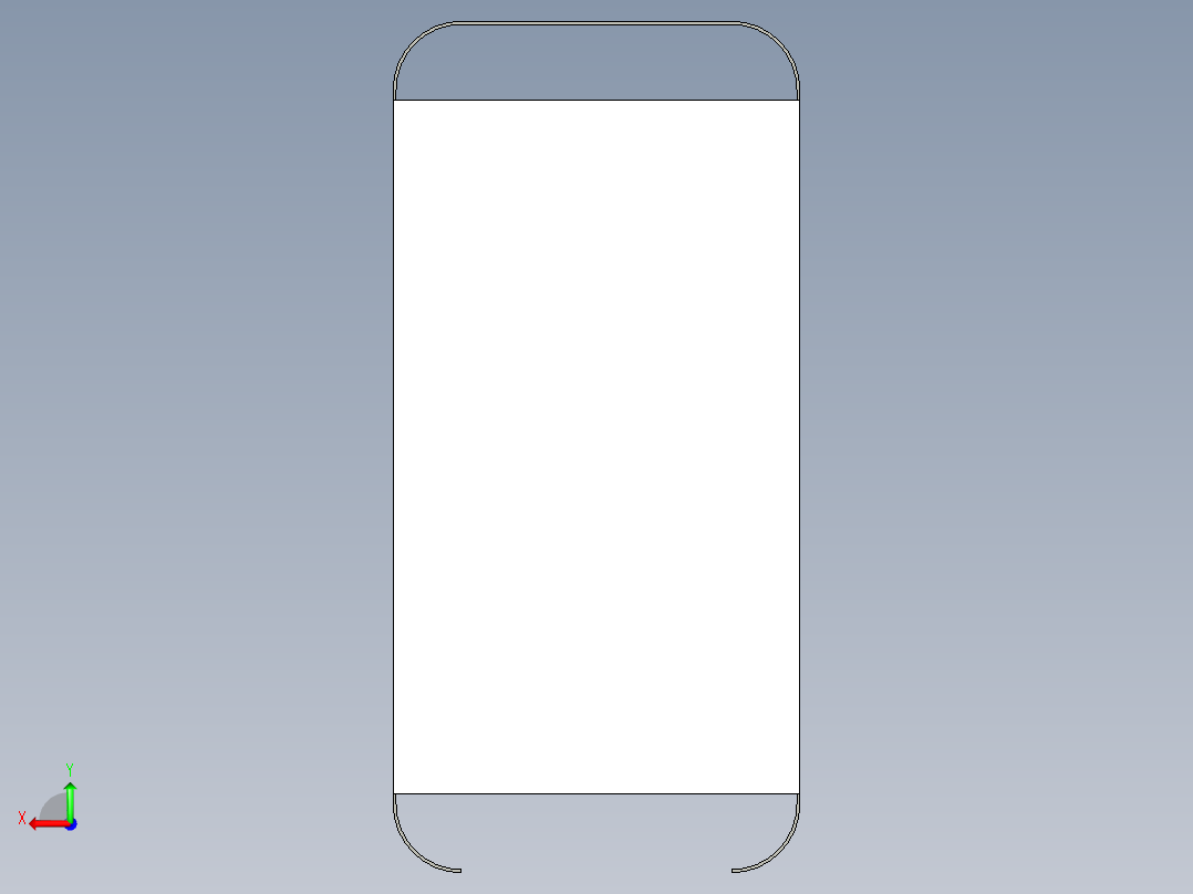 简约iphone手机壳11后视图