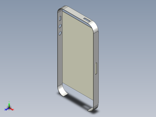 简约iphone手机壳11正等轴测缩略图