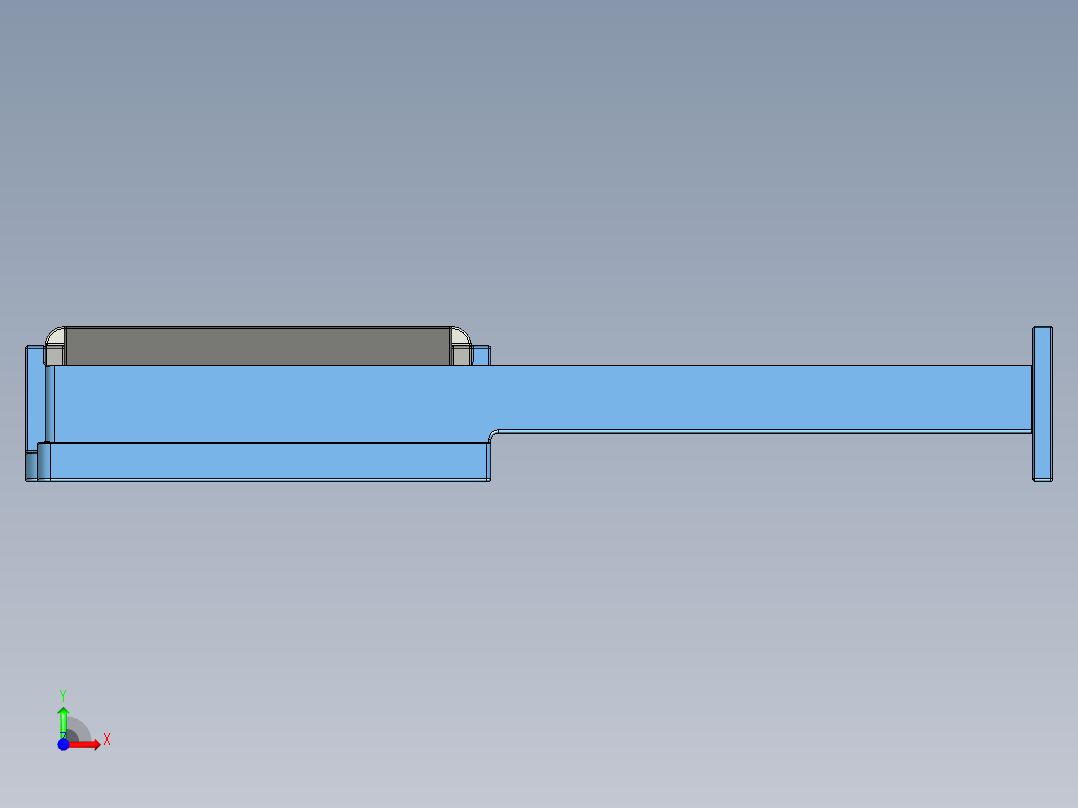 公示栏（土木）前视图