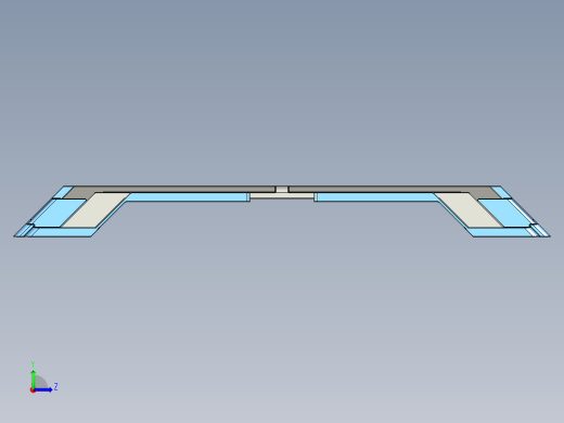 公示栏（土木）左视缩略图