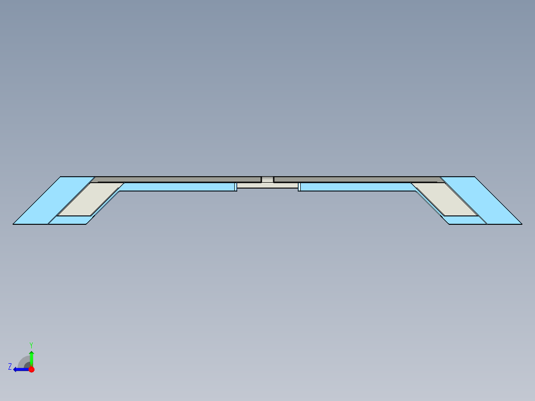 公示栏（土木）右视图