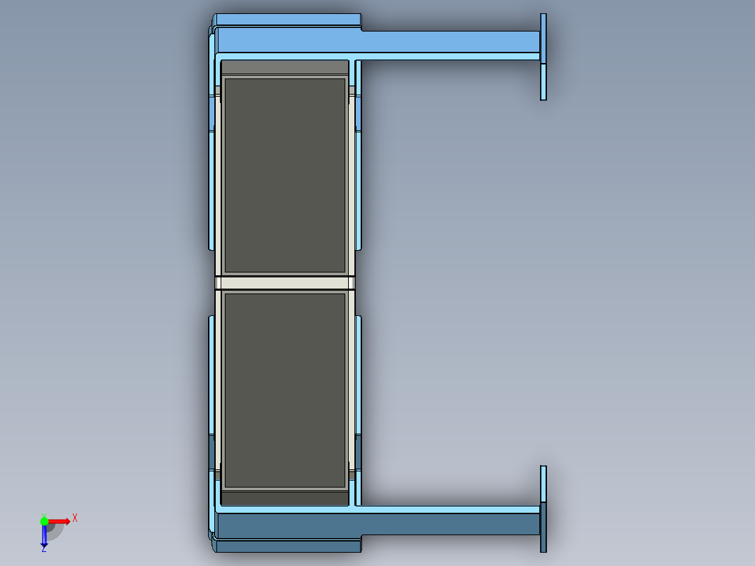 公示栏（土木）俯视图