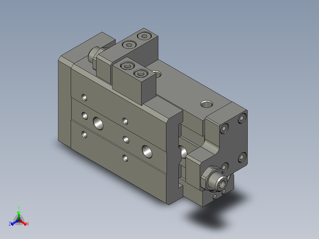 HLQ25X20SA-20-DMSH-1正等轴测图