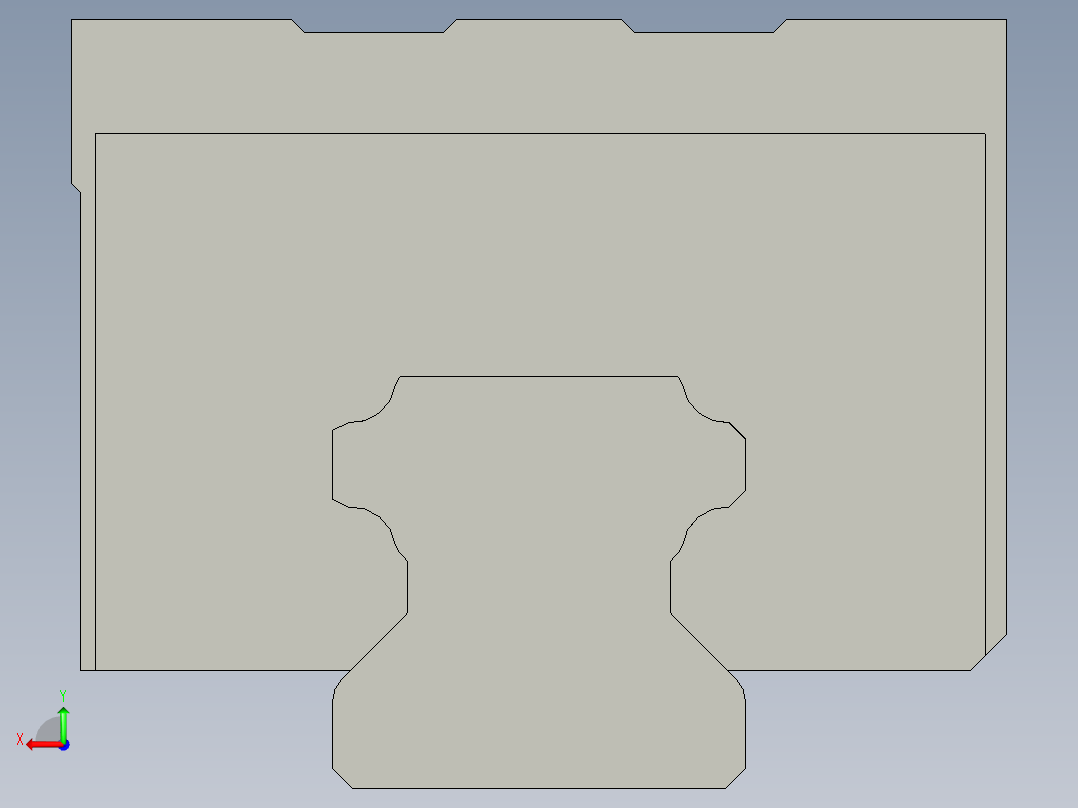 2017-2017-HGH15CA直线滑轨后视图