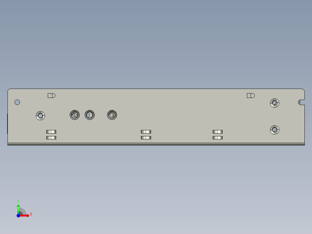 开关电源SD-100-24前视图