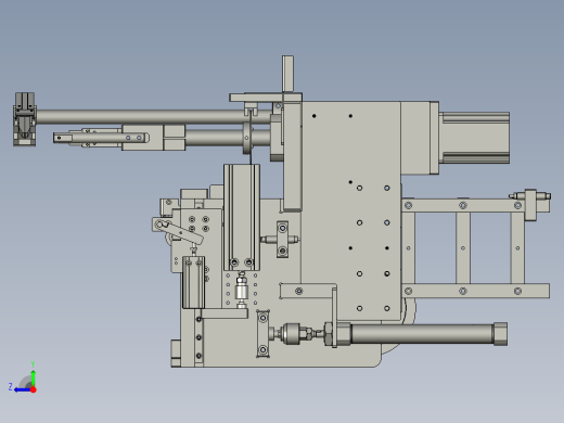 单轴绕线机S01A-E01-0000一轴机包胶带组右视缩略图