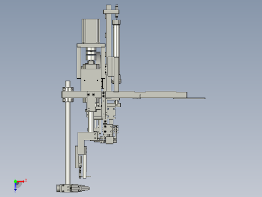 单轴绕线机S01A-E01-0000一轴机包胶带组俯视缩略图