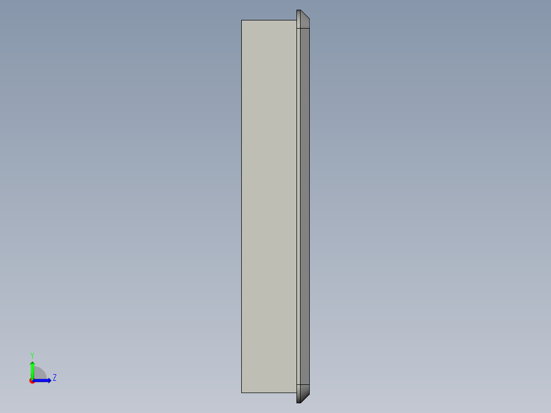 威纶通MT8102iE触摸屏左视图