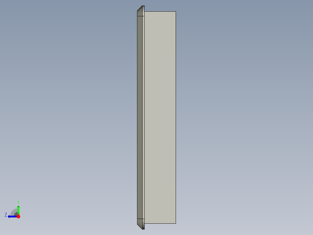 威纶通MT8102iE触摸屏右视图