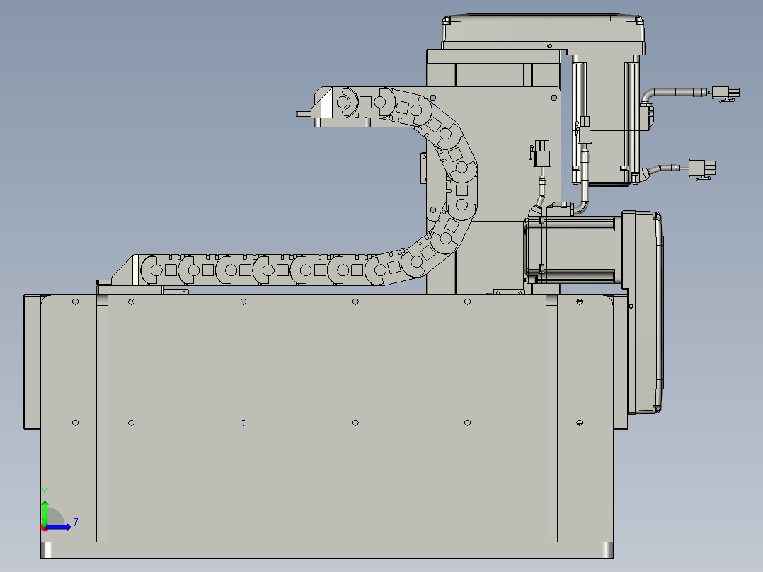KG2023005-01-02-00二轴机械抓手装配体左视图