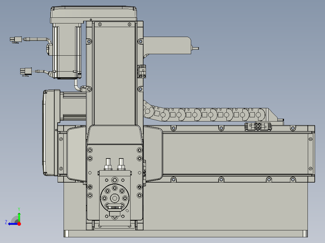 KG2023005-01-02-00二轴机械抓手装配体右视图