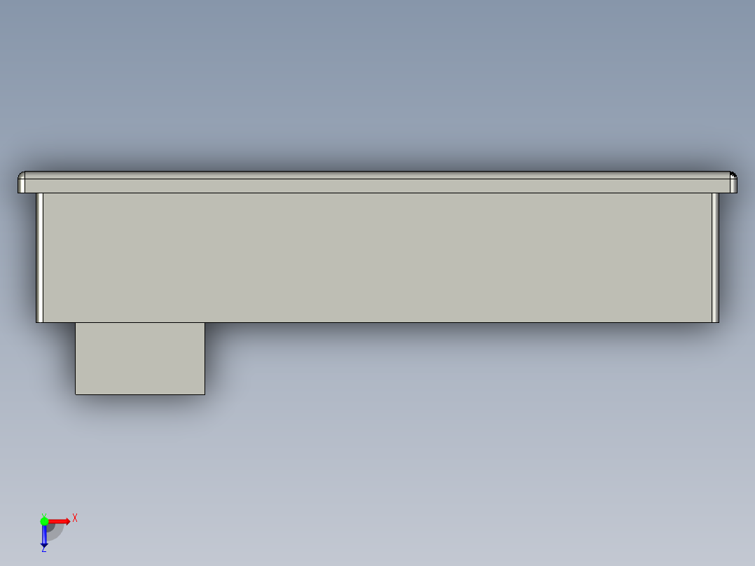 MT6103iP含RS232通讯线3米威纶通俯视图