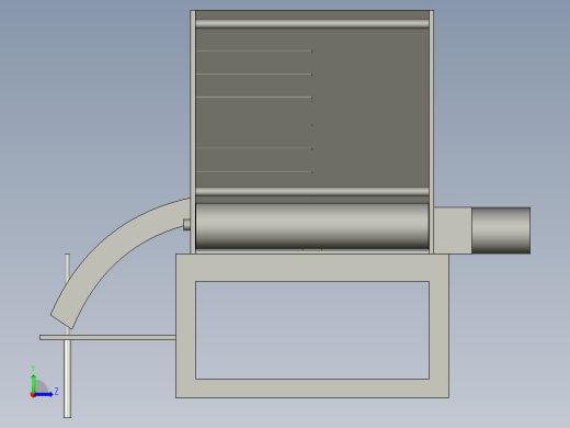 管子上料机构左视缩略图