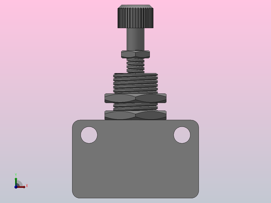 XQ150000系列节流阀[XQ150400]前视图