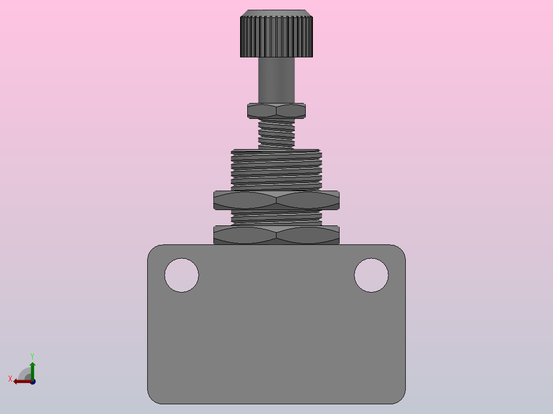 XQ150000系列节流阀[XQ150400]后视图