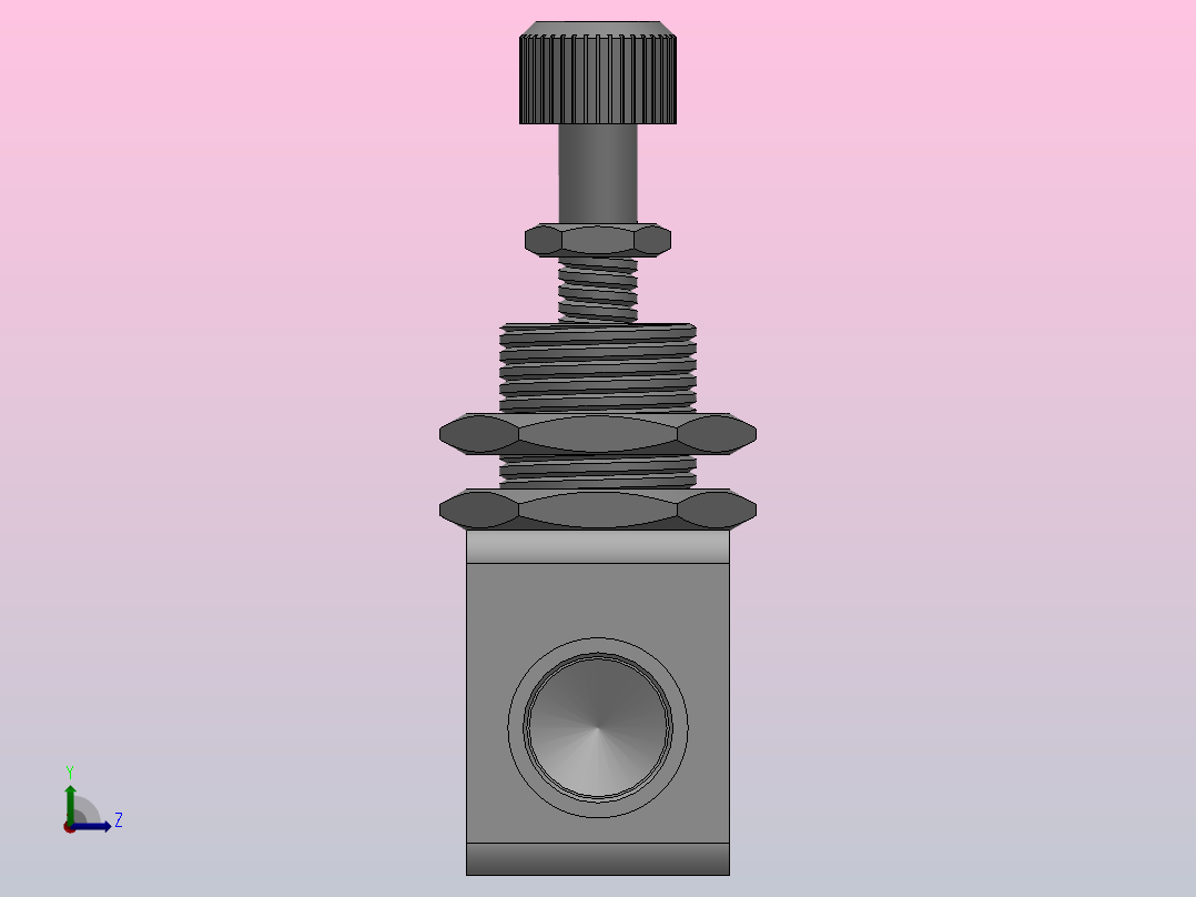 XQ150000系列节流阀[XQ150400]左视图