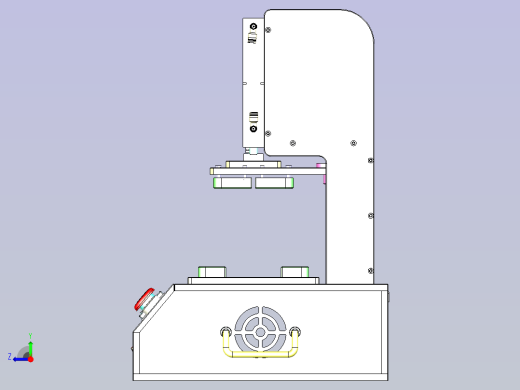 （气动）屏幕压合治具右视缩略图