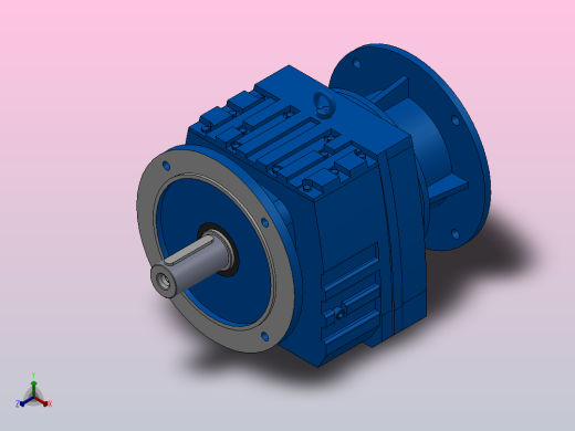 RF87ZP斜齿轮减速机RF87-9.9-M1-P132-Φ300