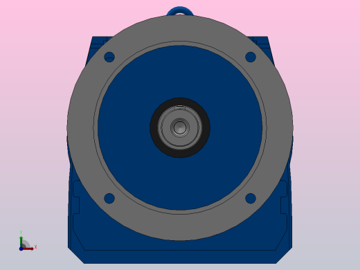RF87ZP斜齿轮减速机RF87-9.9-M1-P132-Φ300前视缩略图