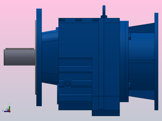 RF87ZP斜齿轮减速机RF87-9.9-M1-P132-Φ300右视缩略图
