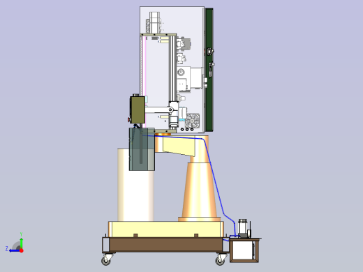 珩磨机模型右视缩略图