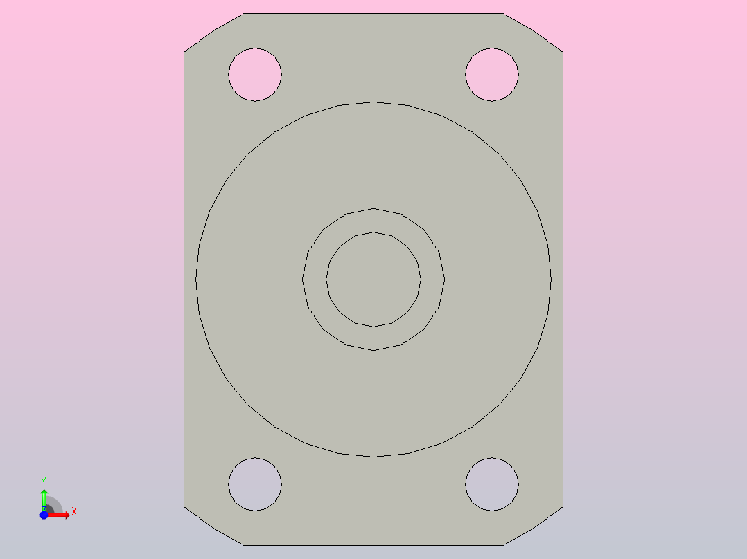 12-10b1-fsw-210-280上银TBI滚珠螺杆 R12-10B1-FSW前视图