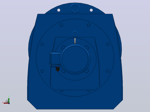 RF167R97法兰轴伸式组合型斜齿轮减速机RF167R97-Y3-4P-100-M1-0°-Φ550后视缩略图