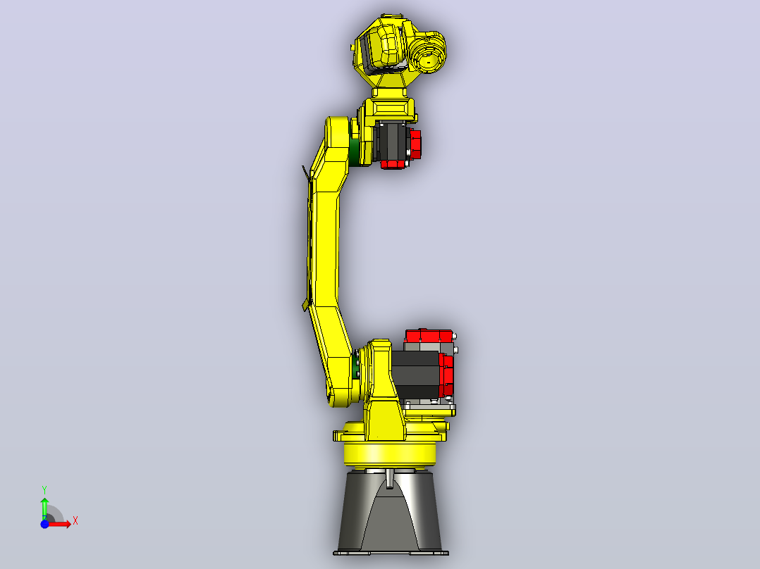 发那科机器人fanuc m10ia前视图