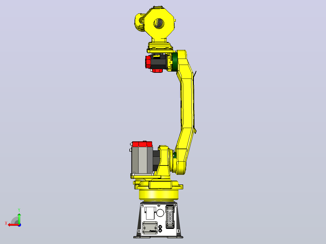 发那科机器人fanuc m10ia后视图