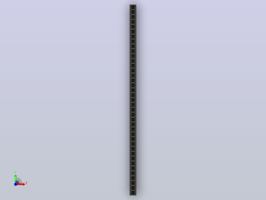母针头Female_Header_1x39_P2.0_H4.3_straight.step前视缩略图