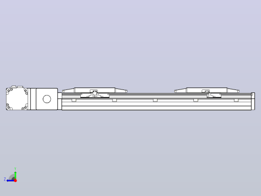 皮带直线轴双滑块型TPA-GCBS-150-P80-L75-QL-M75-N3右视缩略图