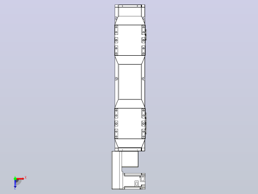 皮带直线轴双滑块型TPA-GCBS-150-P80-L75-QL-M75-N3俯视缩略图