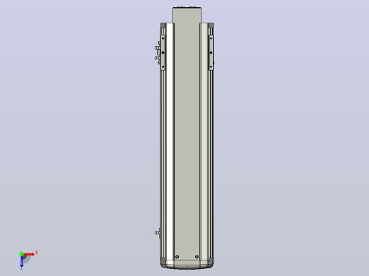 SYS13-450-BM-200W滚珠花健、支撑座、滚珠丝杠、交叉导轨、直线模组俯视缩略图